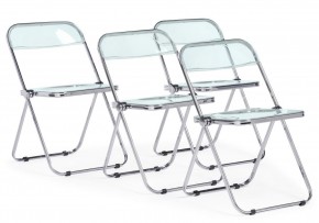 Пластиковый стул Fold складной clear gray-blue в Казани - kazan.ok-mebel.com | фото 9