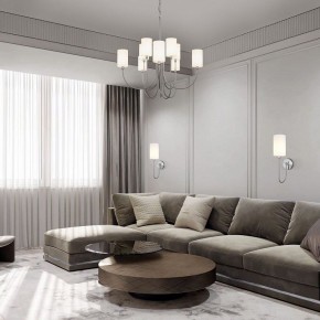 Подвесная люстра Eurosvet Abbey 60164/10 никель Smart в Казани - kazan.ok-mebel.com | фото 5