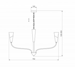 Подвесная люстра Eurosvet Rhyton 60167/6 никель в Казани - kazan.ok-mebel.com | фото 5