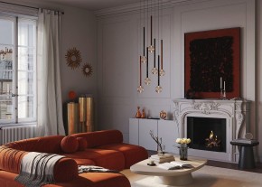 Подвесная люстра Maytoni Bubble dream MOD383PL-L40BBS3K в Казани - kazan.ok-mebel.com | фото 5