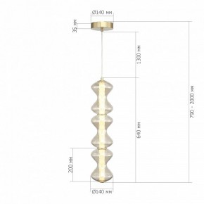 Подвесная люстра ST-Luce SPINE SL6136.213.01 в Казани - kazan.ok-mebel.com | фото 4
