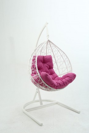 Подвесное кресло Бароло (белый/розовый) в Казани - kazan.ok-mebel.com | фото