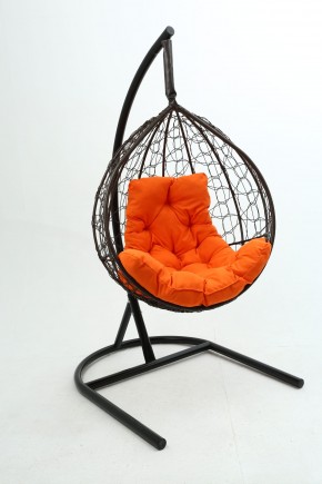 Подвесное кресло Бароло (коричневый/оранжевый) в Казани - kazan.ok-mebel.com | фото