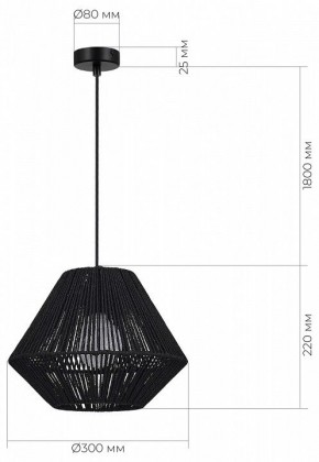 Подвесной светильник EVOLUCE ETTAN SLE6025-403-01 в Казани - kazan.ok-mebel.com | фото 5