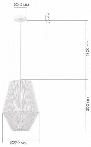 Подвесной светильник EVOLUCE ETTAN SLE6025-513-01 в Казани - kazan.ok-mebel.com | фото 6