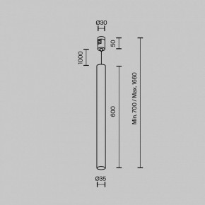 Подвесной светильник Maytoni Focus Led TR156-1-5W3K-BS в Казани - kazan.ok-mebel.com | фото 4
