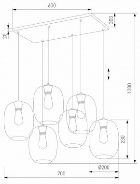 Подвесной светильник TK Lighting Elio 5974 Elio в Казани - kazan.ok-mebel.com | фото 3