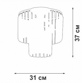 Потолочная люстра Vitaluce V5155 V5155-1/4PL в Казани - kazan.ok-mebel.com | фото 4