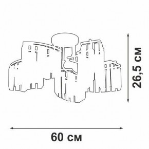 Потолочная люстра Vitaluce V5884 V5884-0/5PL в Казани - kazan.ok-mebel.com | фото 3