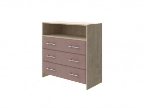 PROxSON Комод Varna (ЛДСП Бунратти+ткань Бунратти/Ultra Горячий шоколад) 90x40 в Казани - kazan.ok-mebel.com | фото