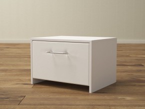 PROxSON Тумба Varna (ЛДСП Белая+экокожа Белый/Белый) 51x40 в Казани - kazan.ok-mebel.com | фото