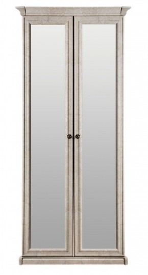 Шкаф 2-х створчатый с зеркалом Афина (крем корень) в Казани - kazan.ok-mebel.com | фото