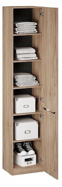 Шкаф для белья Глосс СМ-319.07.012 в Казани - kazan.ok-mebel.com | фото 2