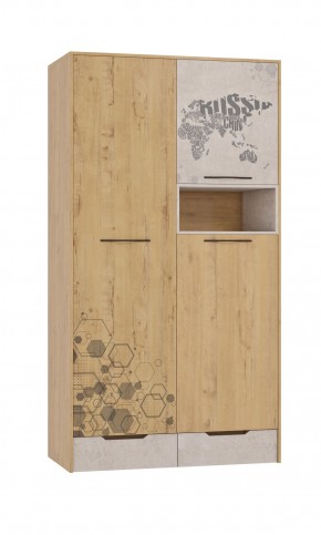Шкаф для одежды 3 двери и 2 ящика Шк134.0 ДС Стэнфорд в Казани - kazan.ok-mebel.com | фото