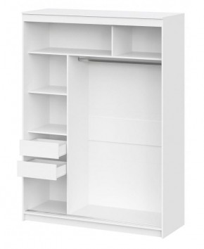 Шкаф-купе ШКП 3 Серия 2 (1600) Белый текстурный в Казани - kazan.ok-mebel.com | фото 2