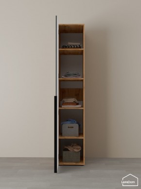Шкаф Linnea MHR-1-2 2050х400х510 (ДВ-М 11.1.25) в Казани - kazan.ok-mebel.com | фото 4