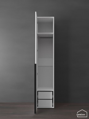 Шкаф Linnea MHR-1-3 2050х400х510 (Белый-М 11.1.1) в Казани - kazan.ok-mebel.com | фото 6