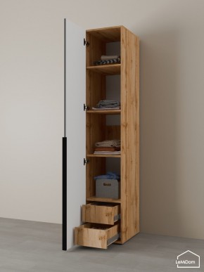 Шкаф Linnea MHR-1-4 2050х400х510 (ДВ-М 11.1.25) в Казани - kazan.ok-mebel.com | фото 5