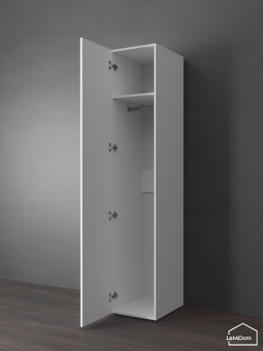 Шкаф Linnea MHR-1PO 2050х400х510 (Белый-М 11.1.2) в Казани - kazan.ok-mebel.com | фото 4