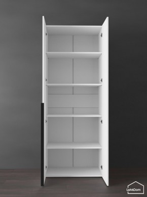 Шкаф Linnea MHR-2-2 2050х800х510 (Белый-М 11.1.2) в Казани - kazan.ok-mebel.com | фото 4