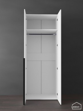 Шкаф Linnea MHR-2 2050х800х510 (Белый-М 11.1.1) в Казани - kazan.ok-mebel.com | фото 4