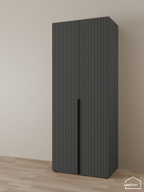 Шкаф Linnea MHR-2-3 2050х800х510 (Графит-М 11.1.25) в Казани - kazan.ok-mebel.com | фото
