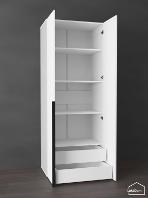 Шкаф Linnea MHR-2-4 2050х800х510 (Белый-М 11.1.2) в Казани - kazan.ok-mebel.com | фото 5