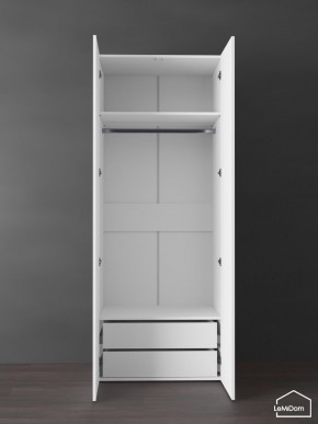 Шкаф Linnea MHR-2PO-3 2050х800х510 (Белый-М 11.1.2) в Казани - kazan.ok-mebel.com | фото 4