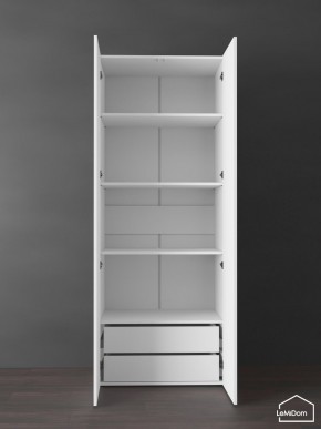 Шкаф Linnea MHR-2PO-4 2050х800х510 (Белый-М 11.1.1) в Казани - kazan.ok-mebel.com | фото 5