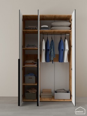 Шкаф Linnea MHR-3-1 2050х1200х510 (ДВ-М 11.1.25) в Казани - kazan.ok-mebel.com | фото 4