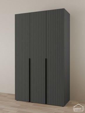 Шкаф Linnea MHR-3-1 2050х1200х510 (Графит-М 11.1.25) в Казани - kazan.ok-mebel.com | фото