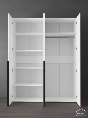 Шкаф Linnea MHR-4-1 2050х1600х510 (Белый-М 11.1.2) в Казани - kazan.ok-mebel.com | фото 4