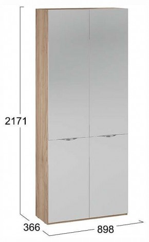 Шкаф платяной Глосс СМ-319.07.014 в Казани - kazan.ok-mebel.com | фото 4