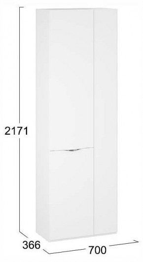 Шкаф платяной Глосс СМ-319.07.016 в Казани - kazan.ok-mebel.com | фото 4