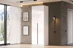 Шкаф ШК-5 + 2 полки (800) Белый текстурный в Казани - kazan.ok-mebel.com | фото 2