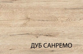 Шкаф-витрина 1V2SL, OSKAR , цвет дуб Санремо в Казани - kazan.ok-mebel.com | фото 4