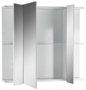 Шкаф-зеркало Мега 75 АЙСБЕРГ (DM4604HZ) в Казани - kazan.ok-mebel.com | фото 2