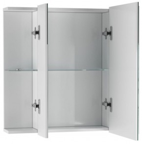 Шкаф-зеркало Мега 75 АЙСБЕРГ (DM4604HZ) в Казани - kazan.ok-mebel.com | фото 3