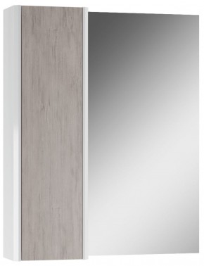 Шкаф-зеркало Uno 60 Дуб серый левый/правый Домино (DU1503HZ) в Казани - kazan.ok-mebel.com | фото 2