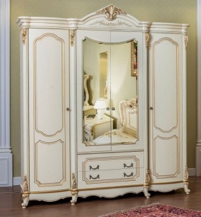 Спальный гарнитур Мона Лиза (крем) 1600 в Казани - kazan.ok-mebel.com | фото 6