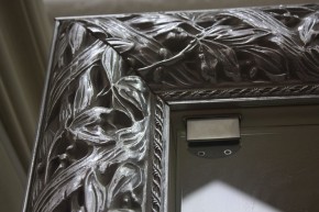Спальный гарнитур Тиффани Premium черная/серебро в Казани - kazan.ok-mebel.com | фото 4