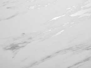 Стол BELLUNO 160 MARBLES KL-99 Белый мрамор матовый, итальянская керамика/ белый каркас, ®DISAUR в Казани - kazan.ok-mebel.com | фото 9