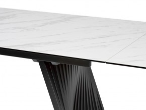 Стол IVAR 180 MARBLES KL-99 Белый мрамор, итальянская керамика/серый, ®DISAUR в Казани - kazan.ok-mebel.com | фото 8