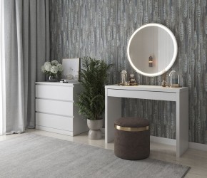 Стол косметический Энкель 100 белый в Казани - kazan.ok-mebel.com | фото 4