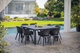 Стол раскладной Джули (Julie Double table 2 configurations) Графит в Казани - kazan.ok-mebel.com | фото 6