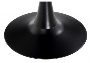 Стол стеклянный Tulip 90x74 black glass в Казани - kazan.ok-mebel.com | фото 3