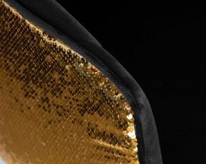 Стул барный DOBRIN DARCY GOLD SHINY, черный велюр с золотыми пайетками в Казани - kazan.ok-mebel.com | фото 8