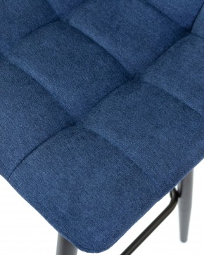 Стул барный DOBRIN NICOLE, черные матовые ножки, синяя ткань (UF860-14B) в Казани - kazan.ok-mebel.com | фото 8