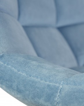 Стул барный DOBRIN TAILOR WHITE, пудрово-голубой велюр (MJ9-74) в Казани - kazan.ok-mebel.com | фото 8