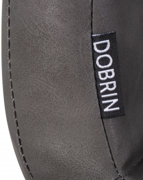 Стул обеденный DOBRIN MARK, черные ножки, серая антрацитовая винтажная экокожа (RU-08) в Казани - kazan.ok-mebel.com | фото 9